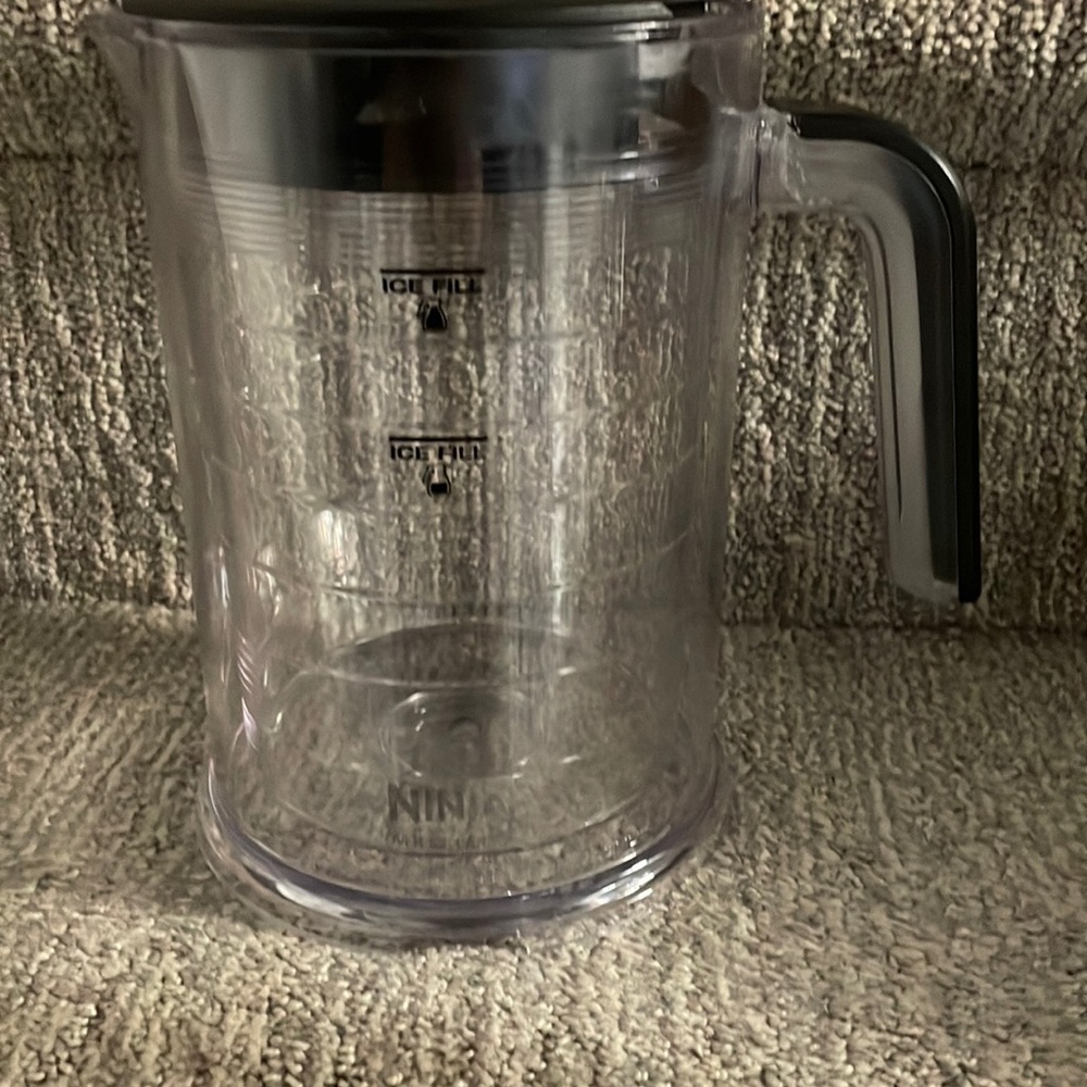 Ninja over ice carafe